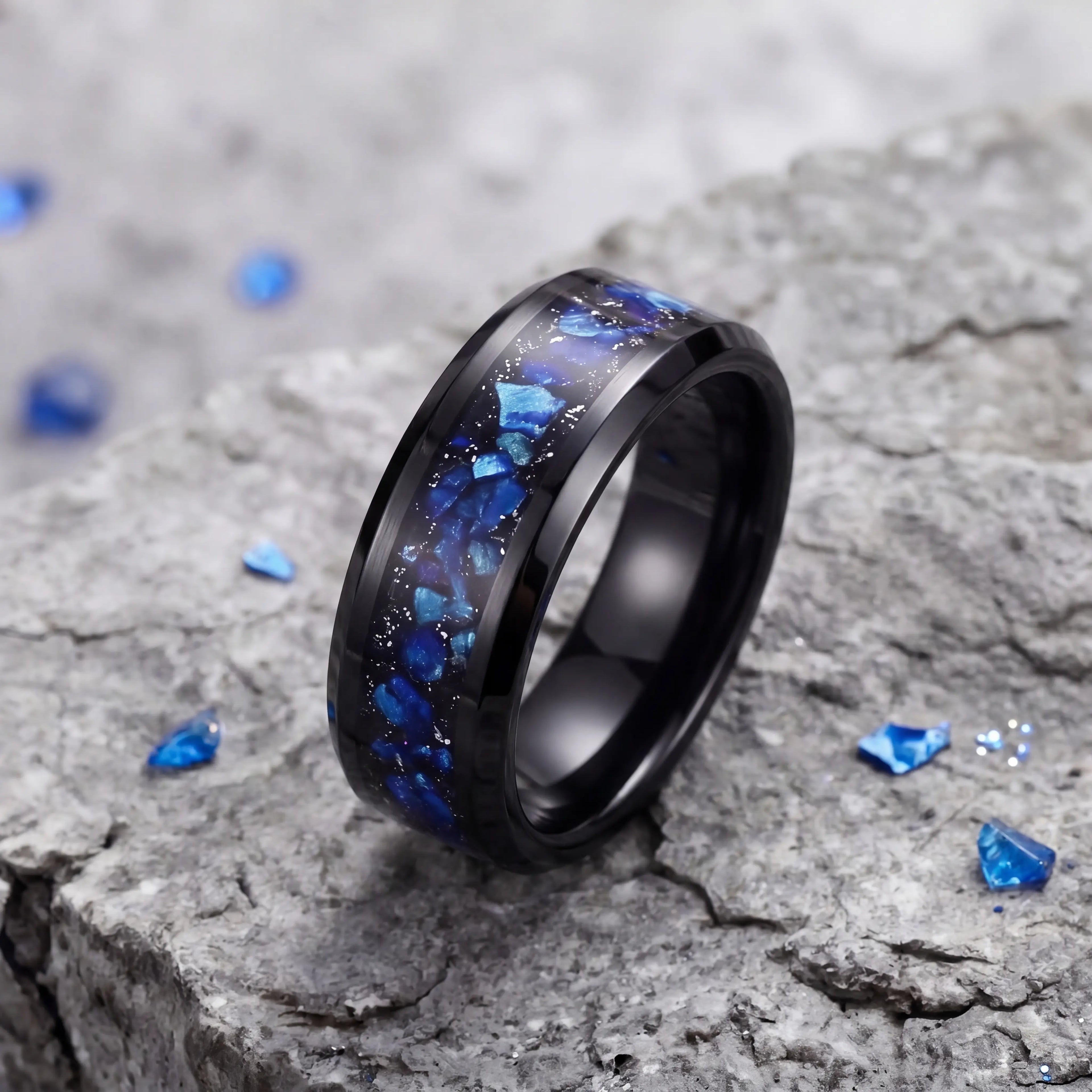 Blue Nebula – Starfall Ring
